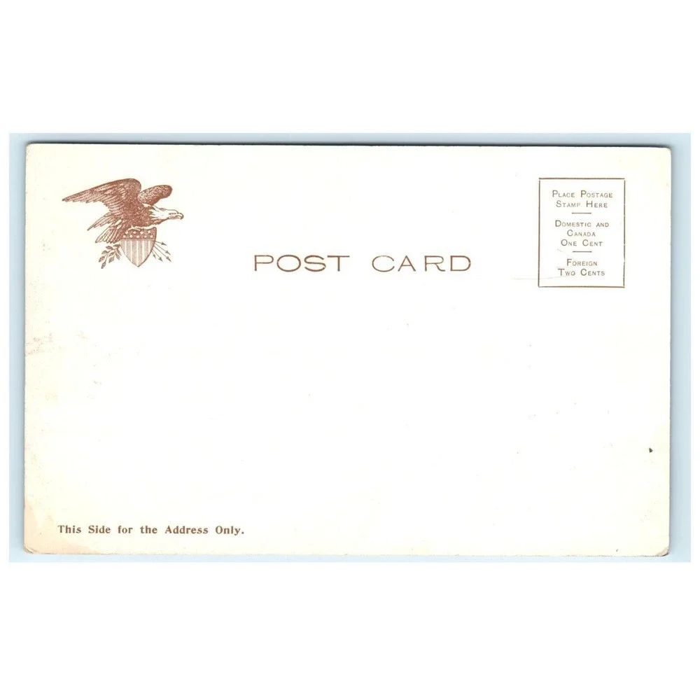 American Vintage vintage postcard